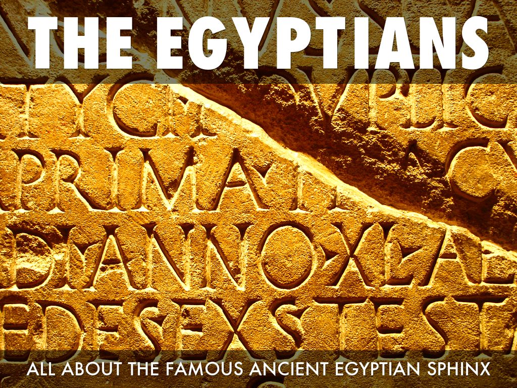 The Ancient Egyptian Sphinx