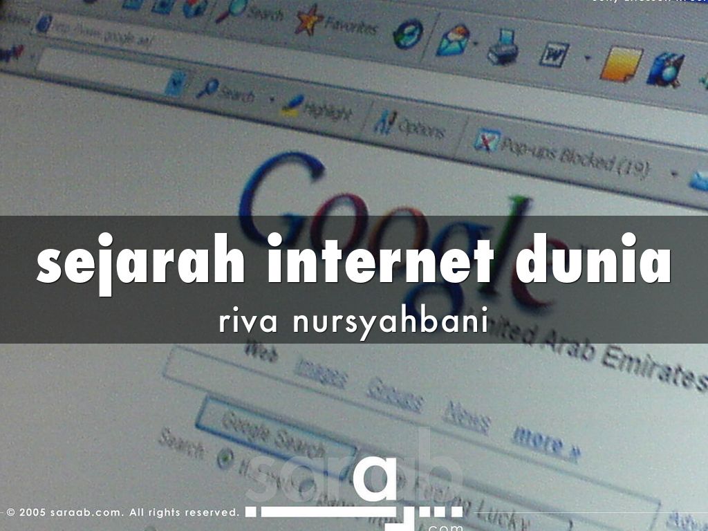 sejarah internet dunia