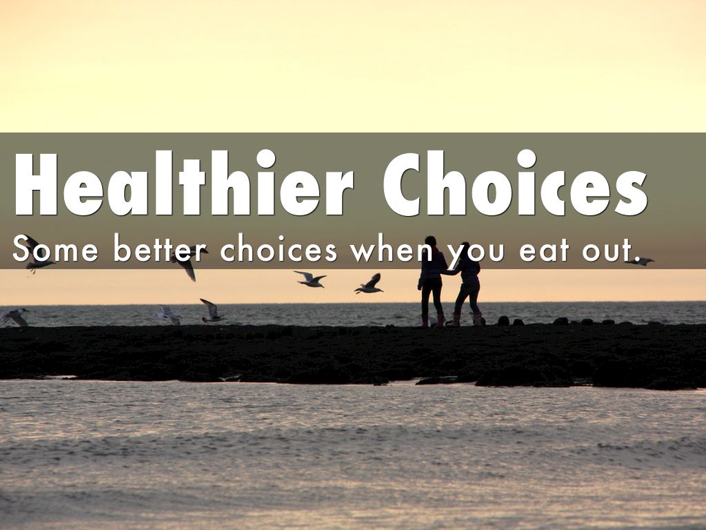 Healthier Choices by bing13beetle