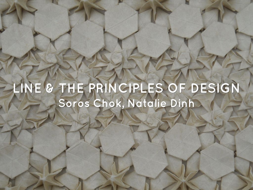 Line & The principles of design