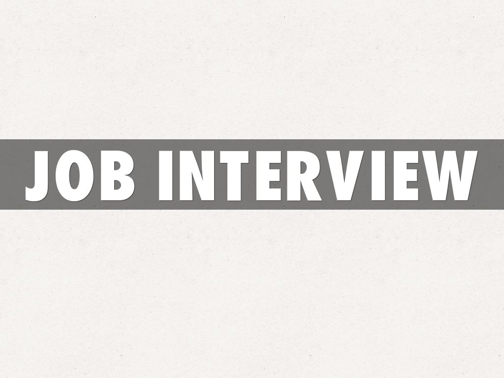 job interview