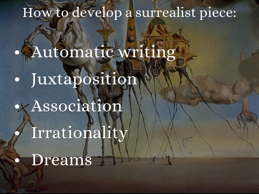 Cheat sheet for Surrealism by ehagler18