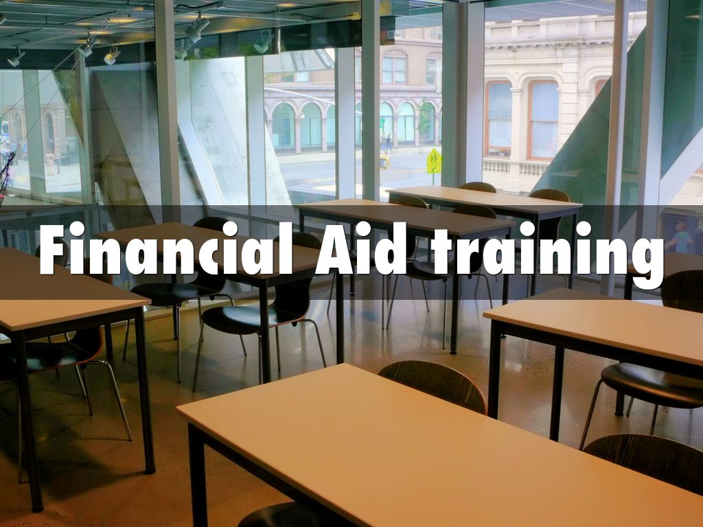 Financial Aid training 