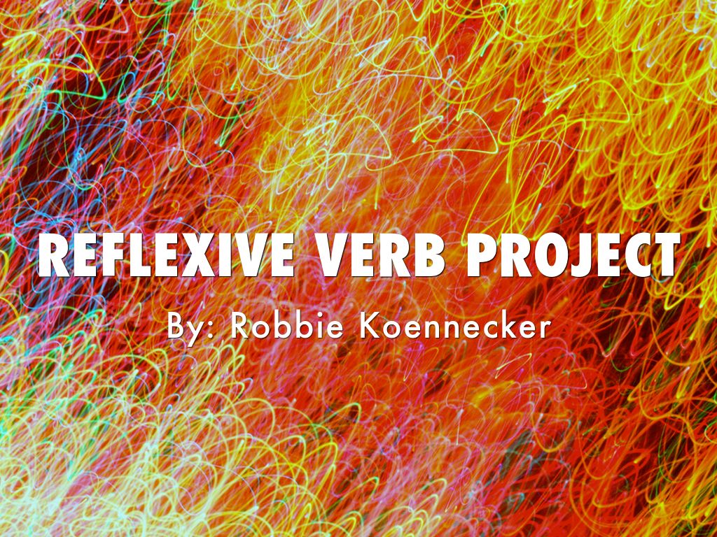 Reflexive Verbs