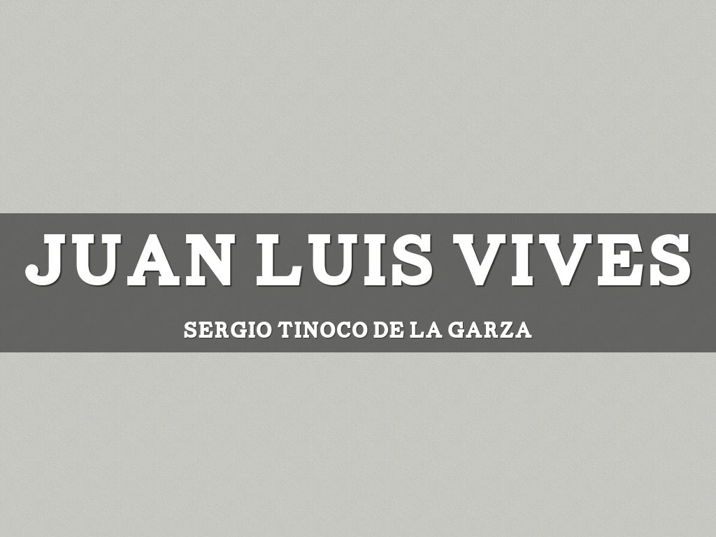 Luís Vives