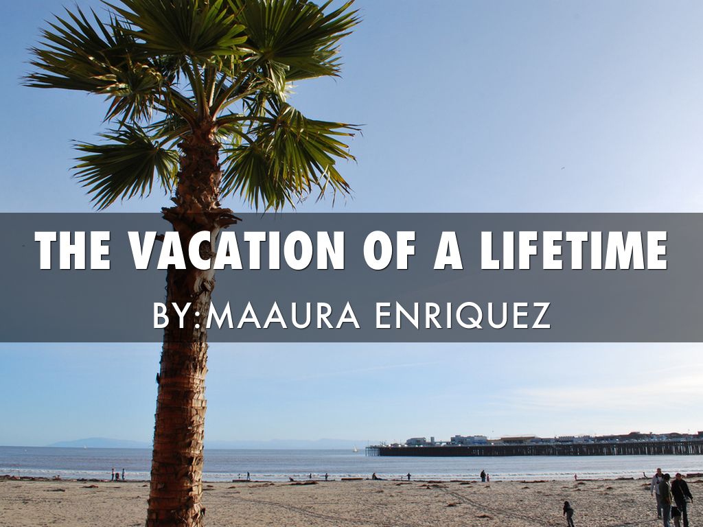 The Vacation Of A Lifetime 