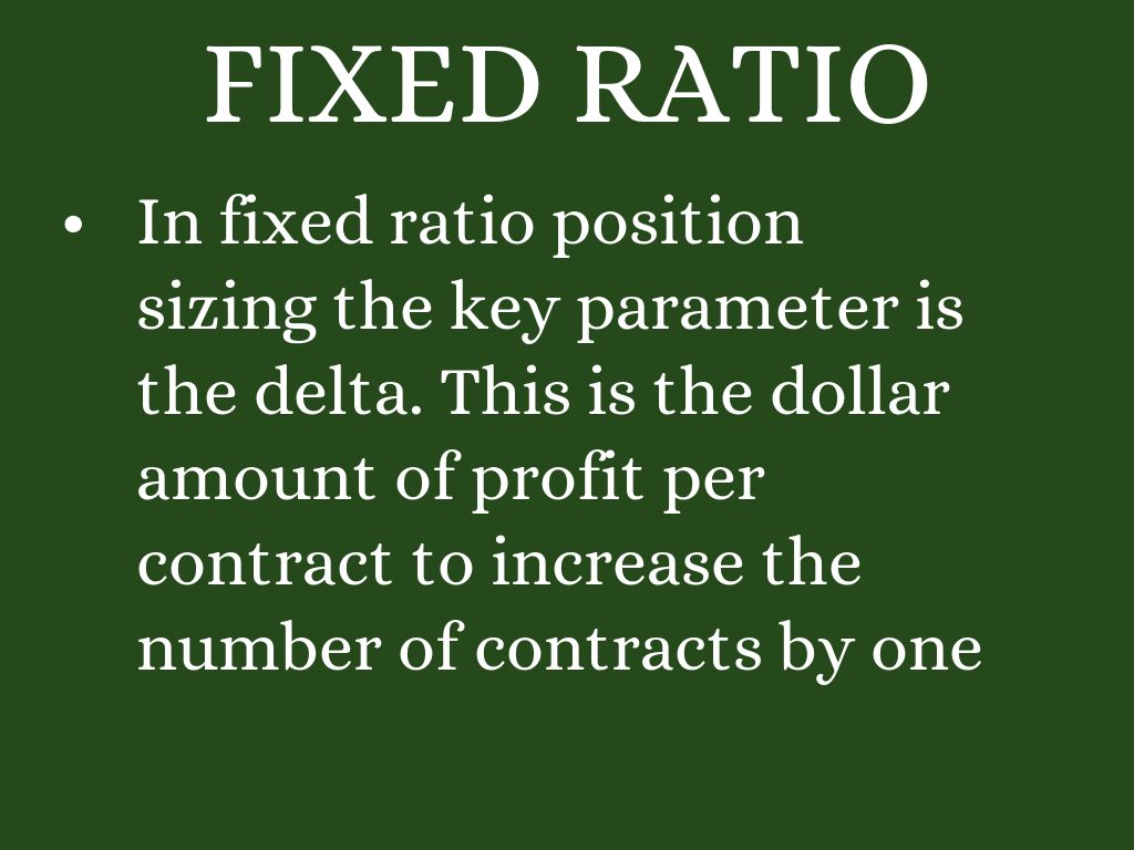 Forex position sizing