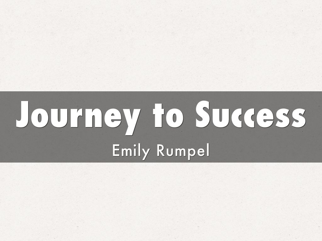 Journey to Success