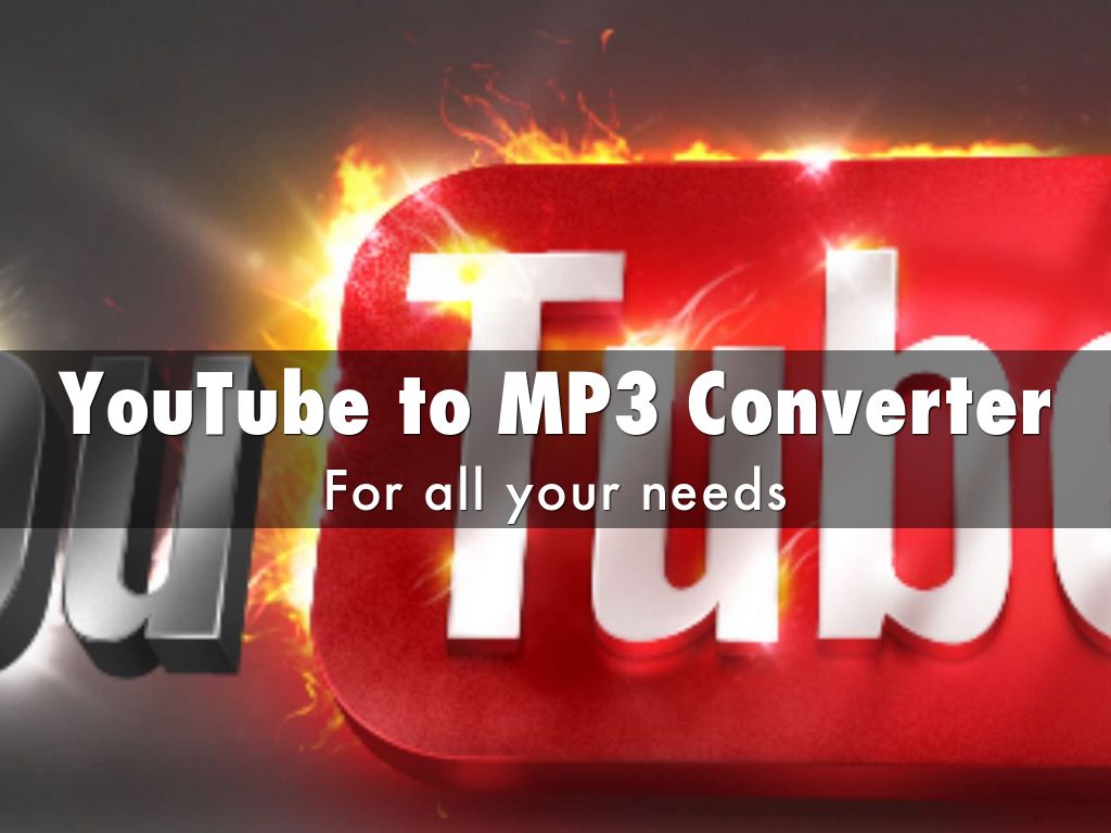 YouTube to MP3 Converter