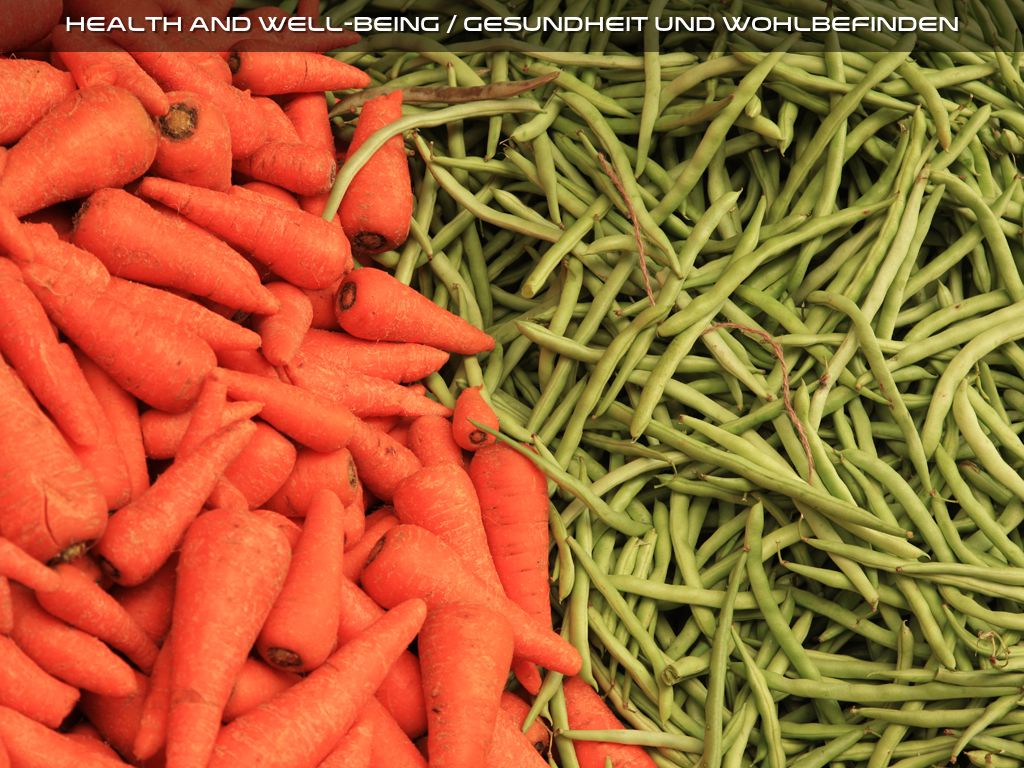 Health and Well-Being / Gesundheit und Wohlbefinden