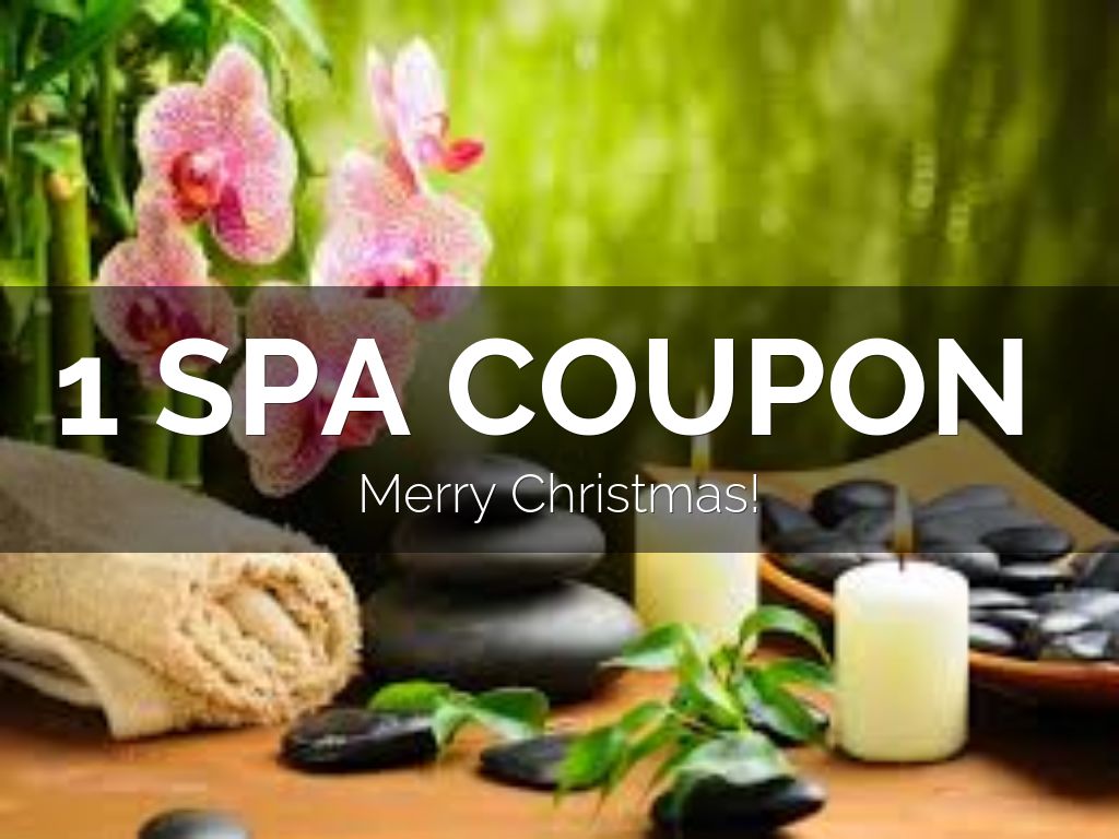 1 spa coupon by rapha melo