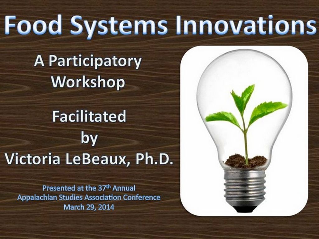 Food Systems Innovations by vsle223