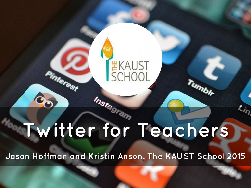 TWITTER for Teachers