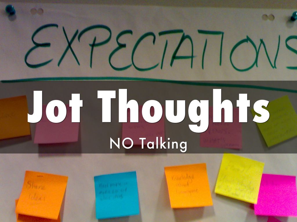 Jot Thoughts