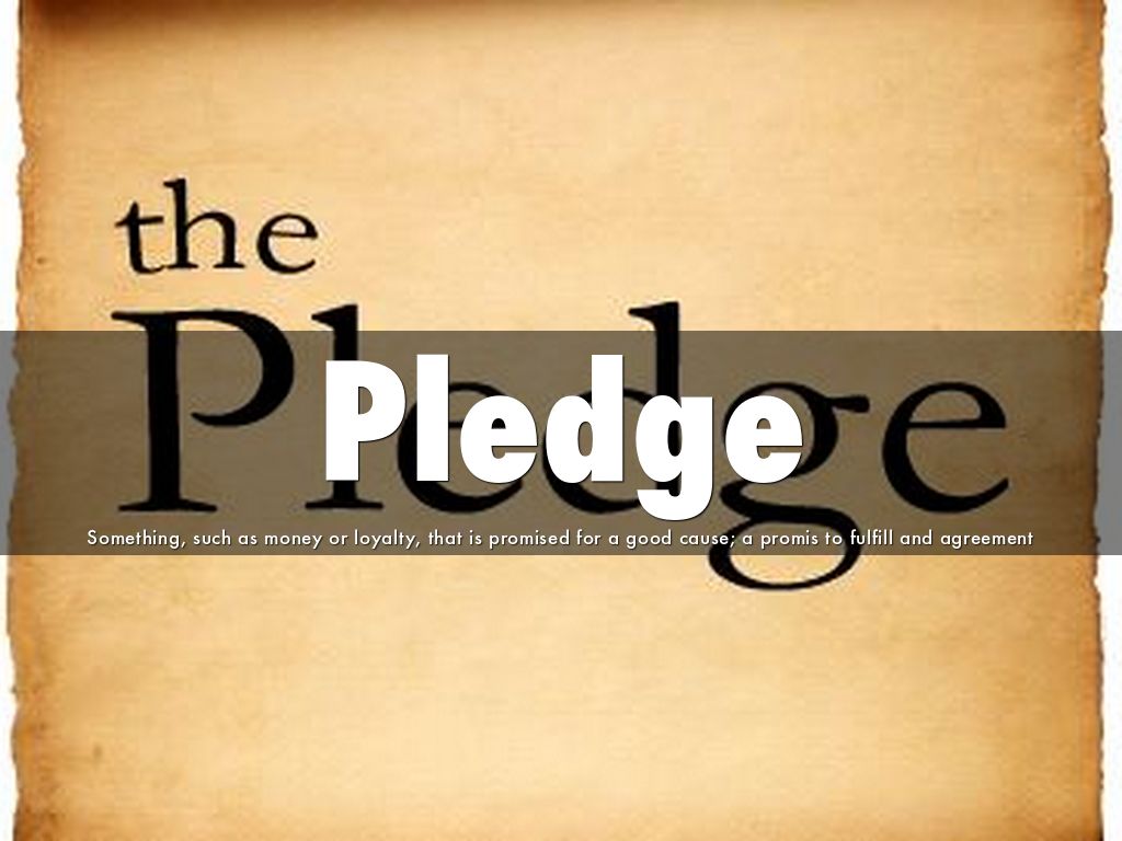 Pledge by 02nathan mccormick