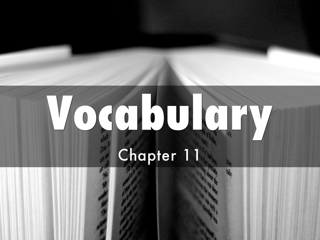 Vocabulary