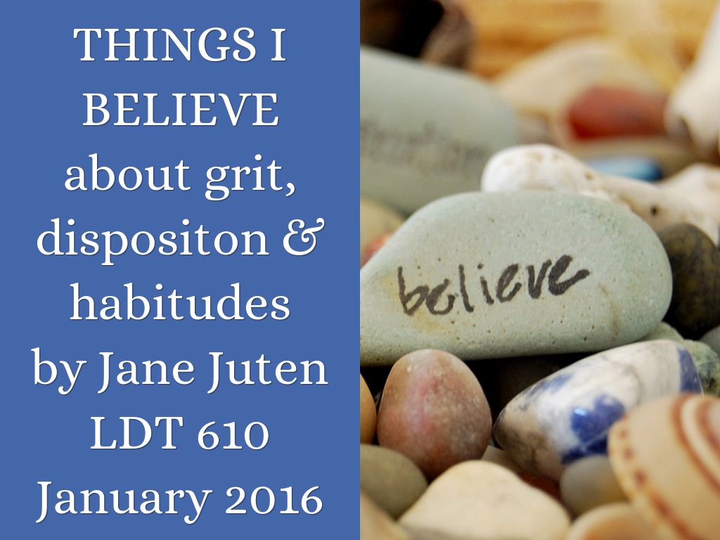 Copy of Things I Believe