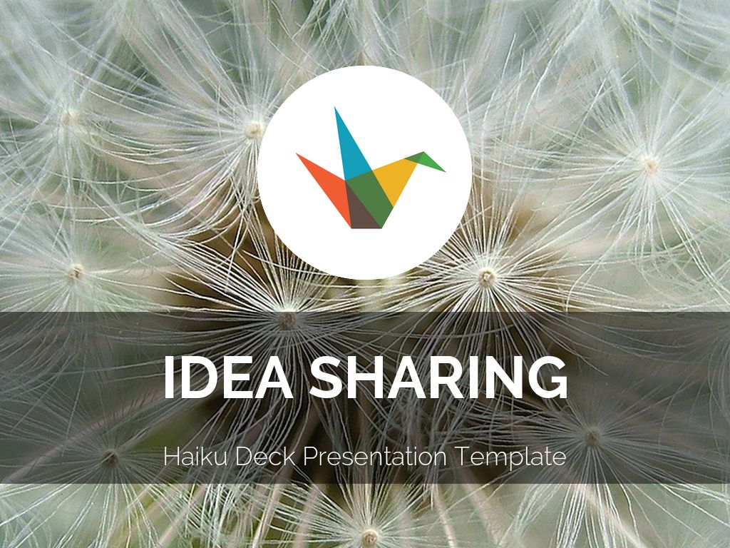 Copy of Idea Sharing Presentation Template
