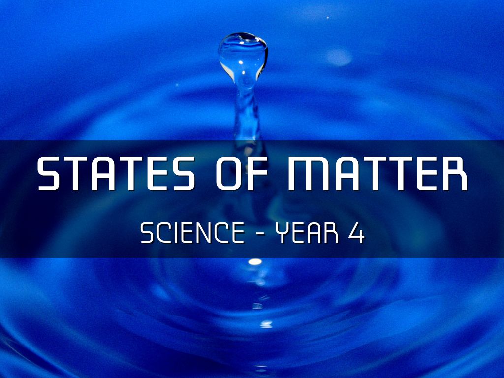 Y4ScienceMatter1 by Mr Holliday