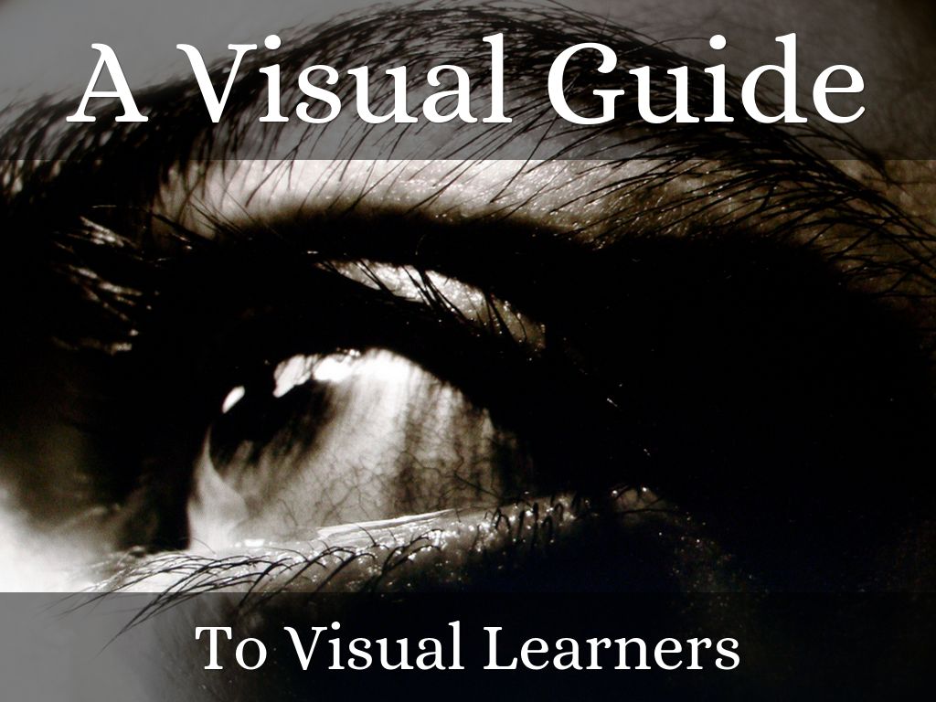 A Visual Guide to Visual Learners