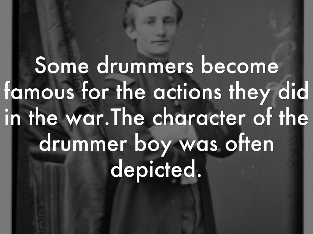 CIVIL WAR DRUMMER BOYS by 21spoonersg