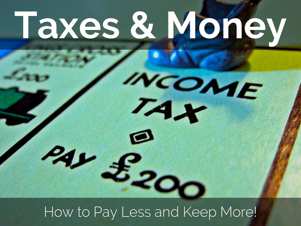 Taxes & Money by Jerry Pemberton