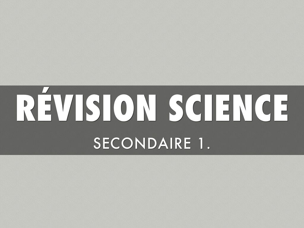 Amy-Shan Révision Science