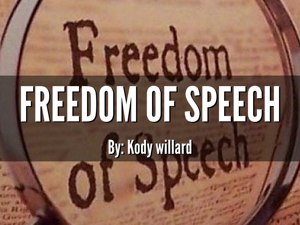Freedom of speech