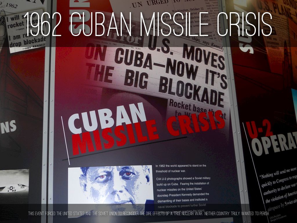 1962 Cuban Missile Crisis
