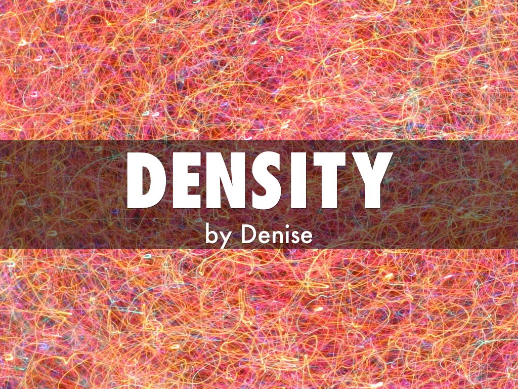 density