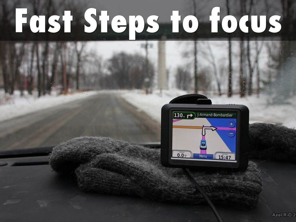 Fast Steps to focus by Ben Owen