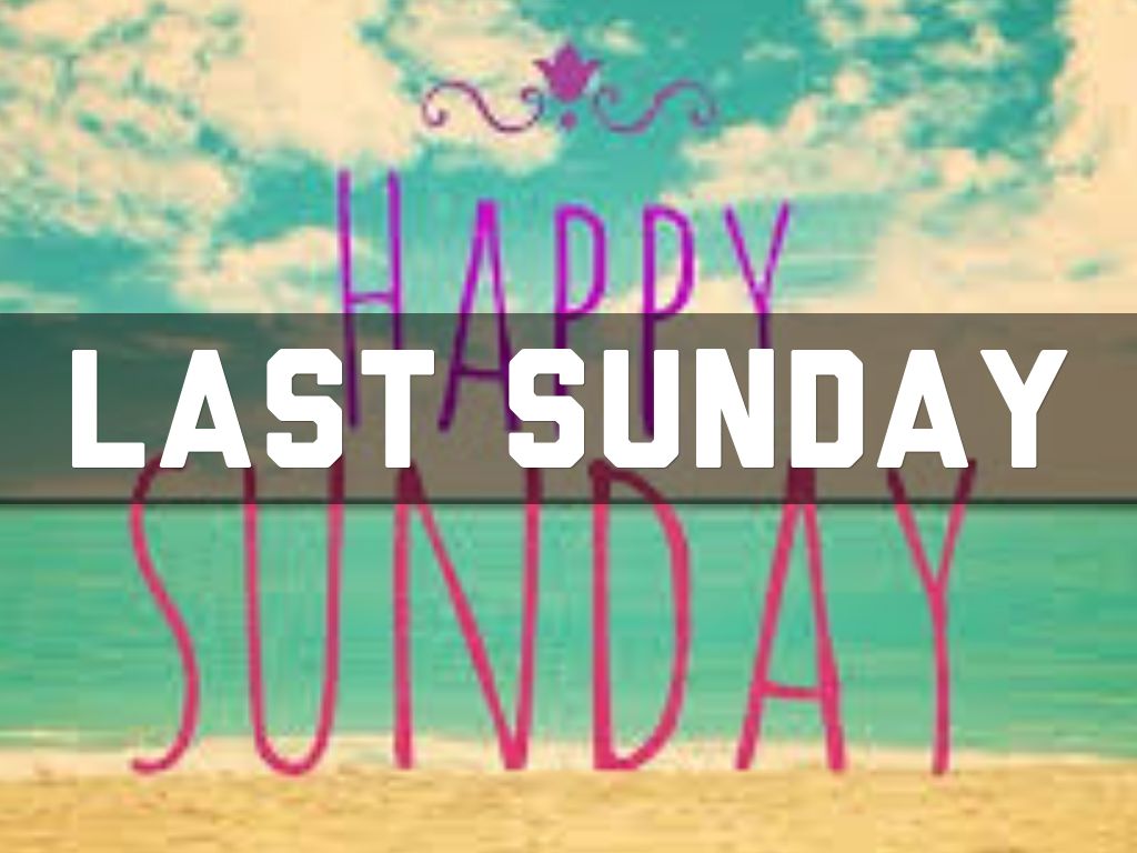Last sunda