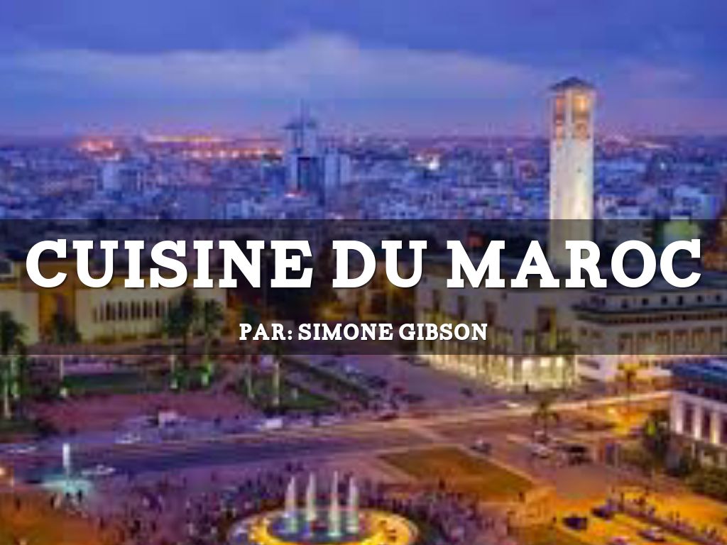 Cuisine Du Maroc 