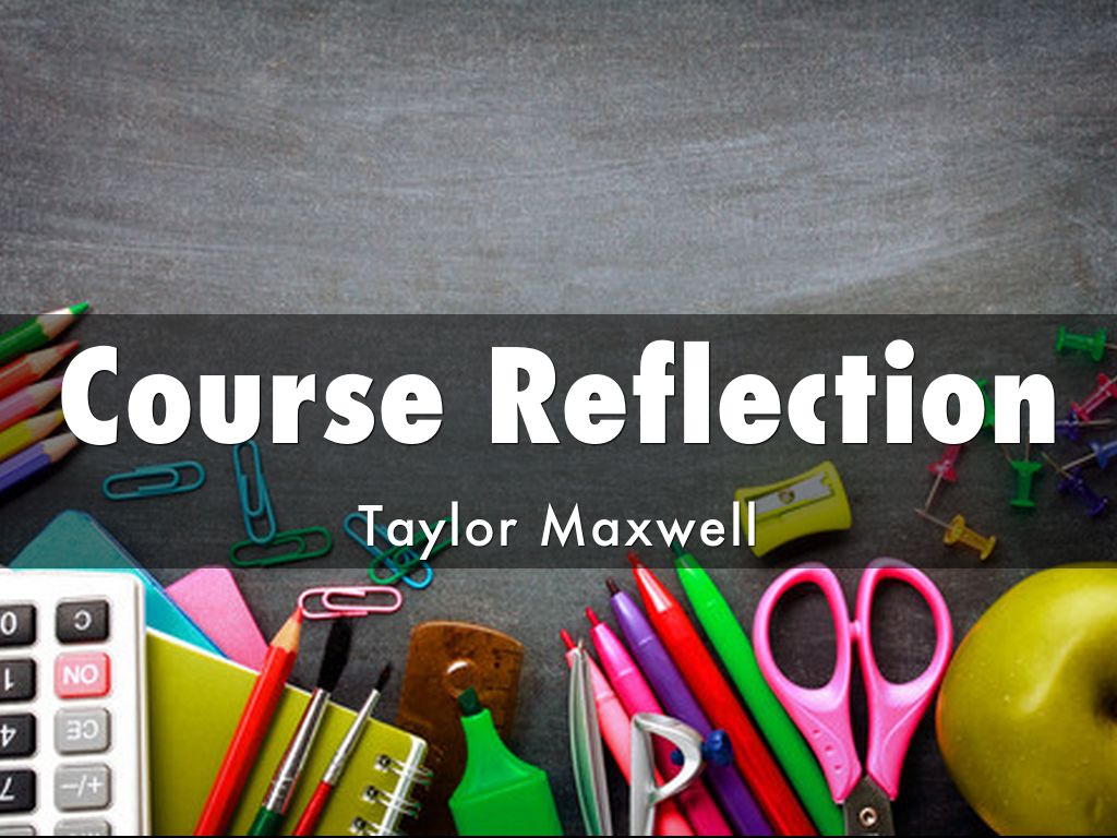 How to write a personal reflection on an assignment picture