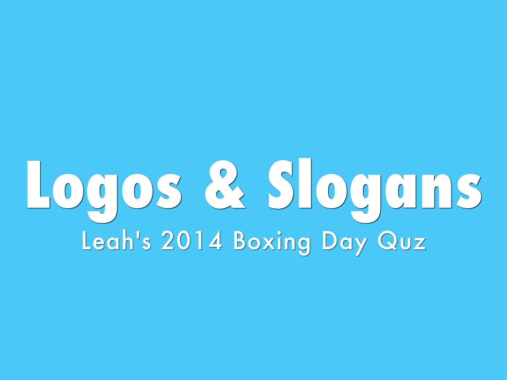 Logos & Slogans