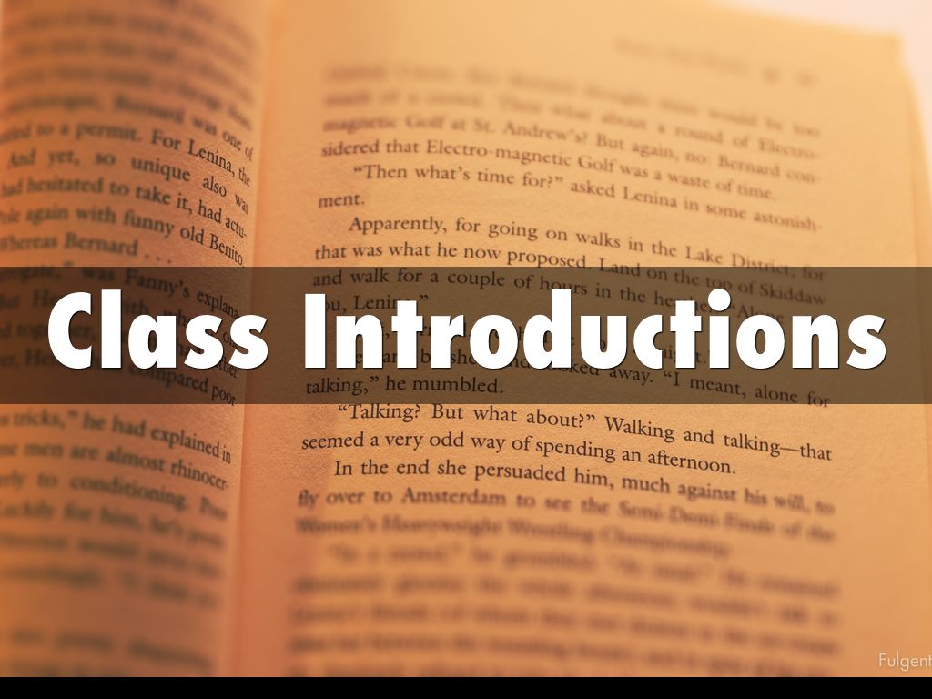 Important Book Introductions