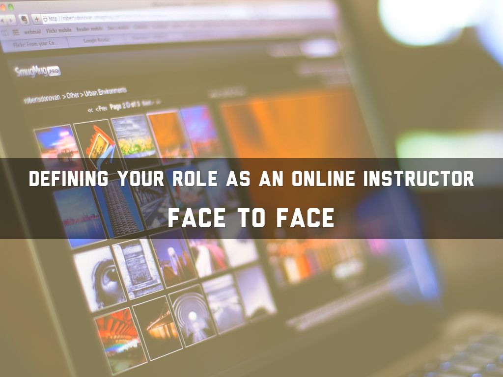 Defining Your Role as an Online Instructor