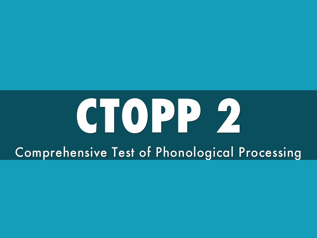 CTOPP 2