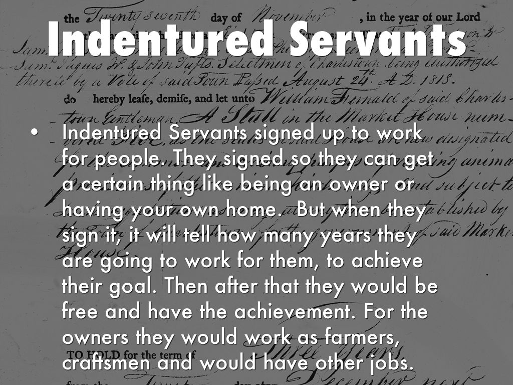 what-is-the-difference-between-slaves-and-indentured-servants-slide-share