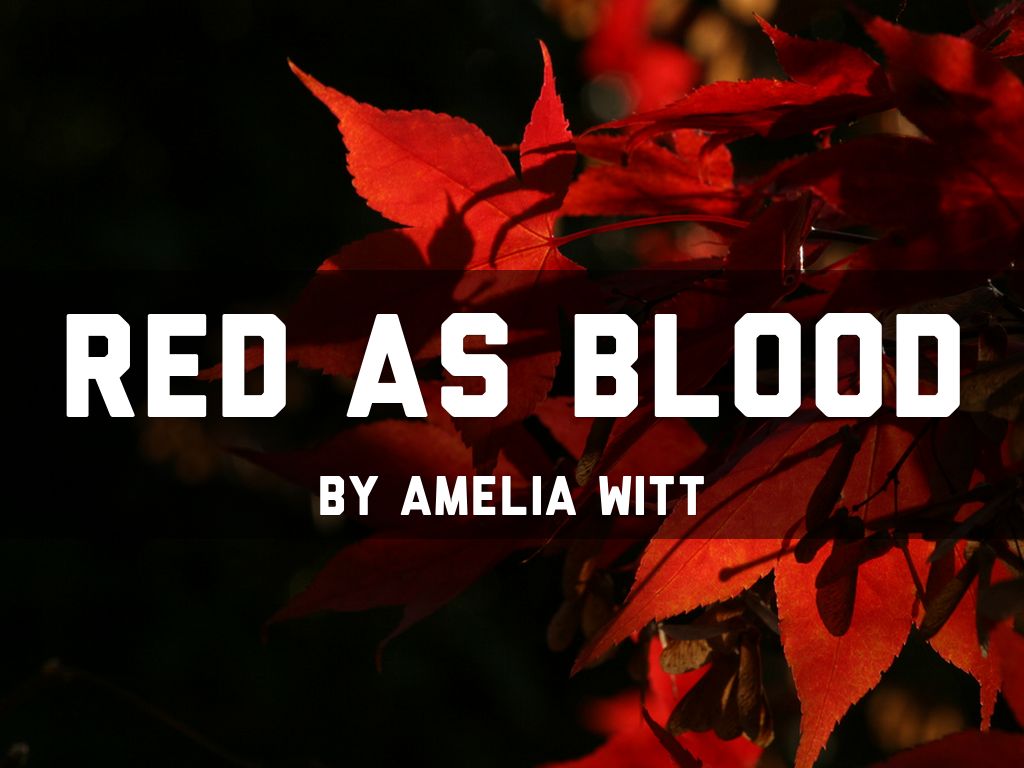 Red As Blood