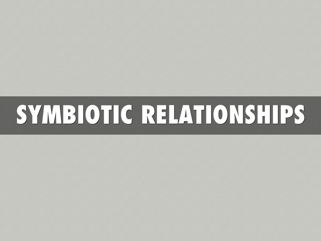 Symbioic Relationships