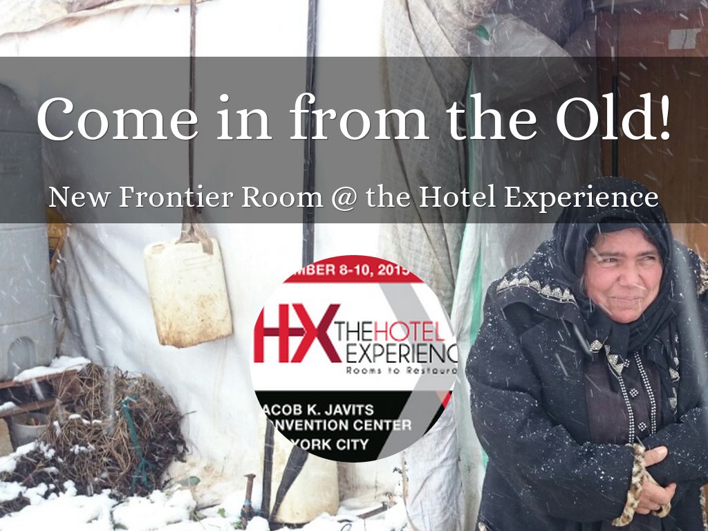 Come in from the Old!