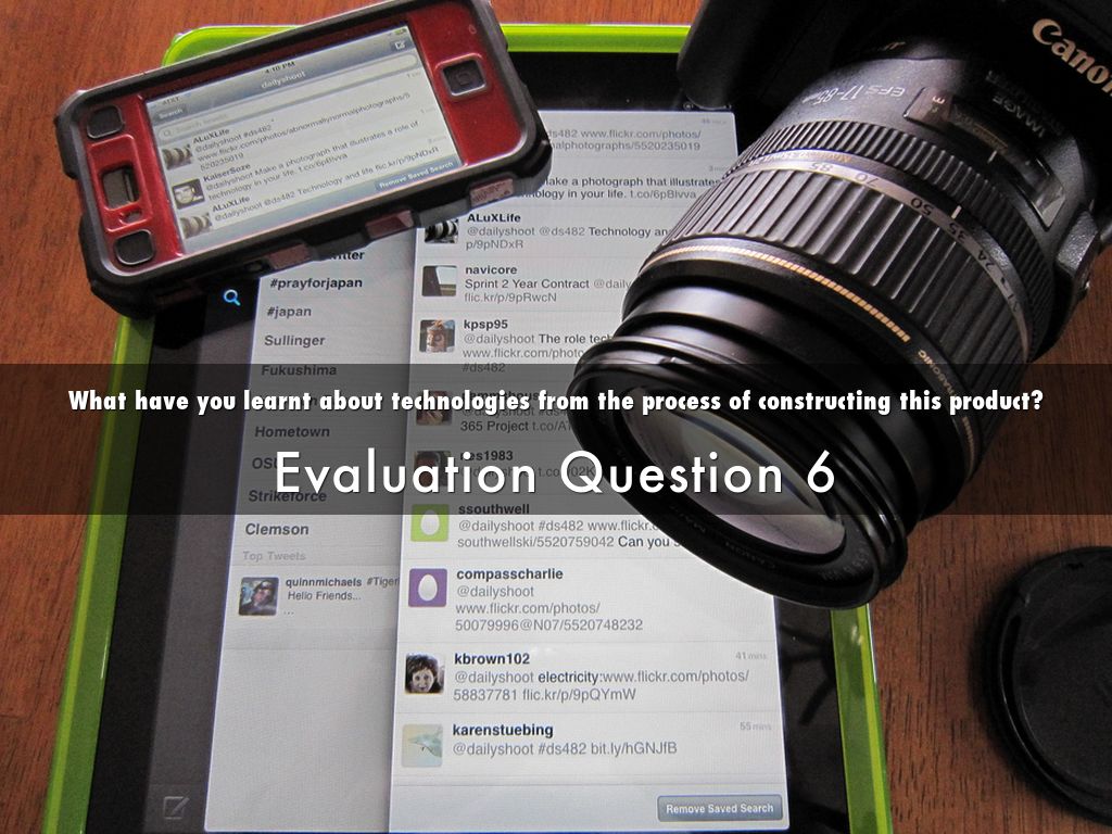 What have you learnt about technologies from the process of constructing this product?