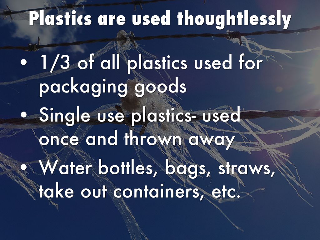 What's Wrong With Plastic? by Severena Johnston