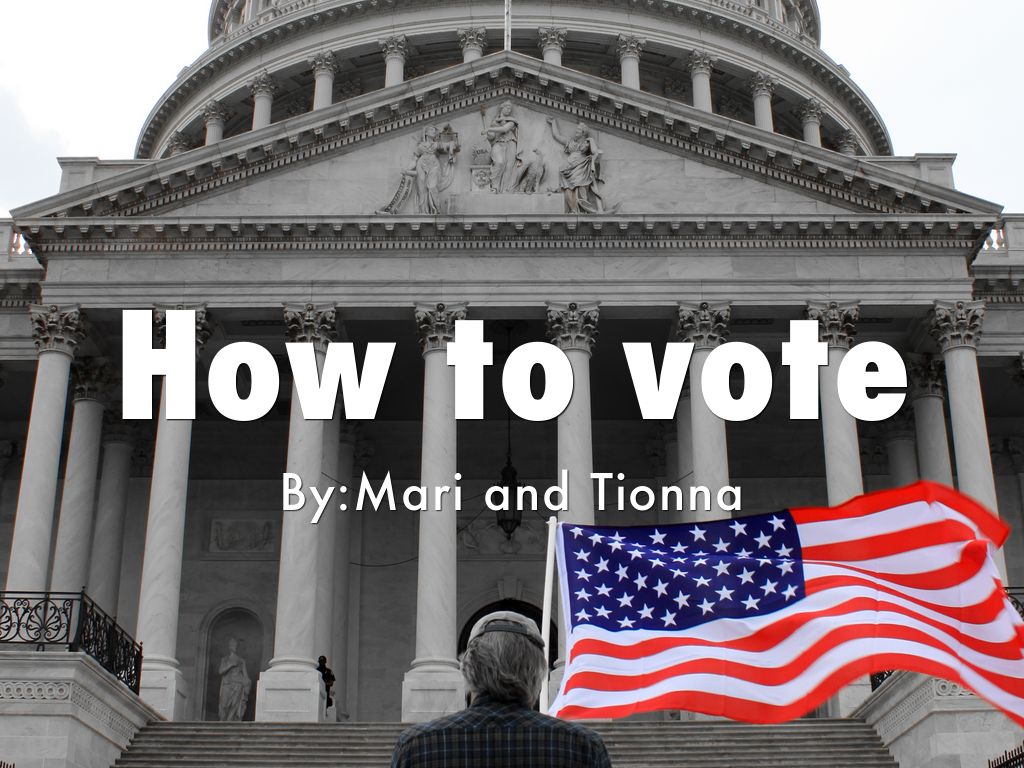 How to vote