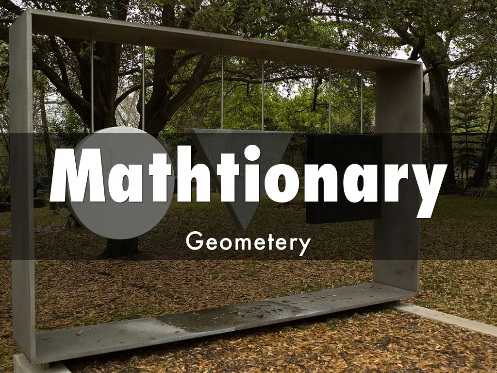 Mathtionary