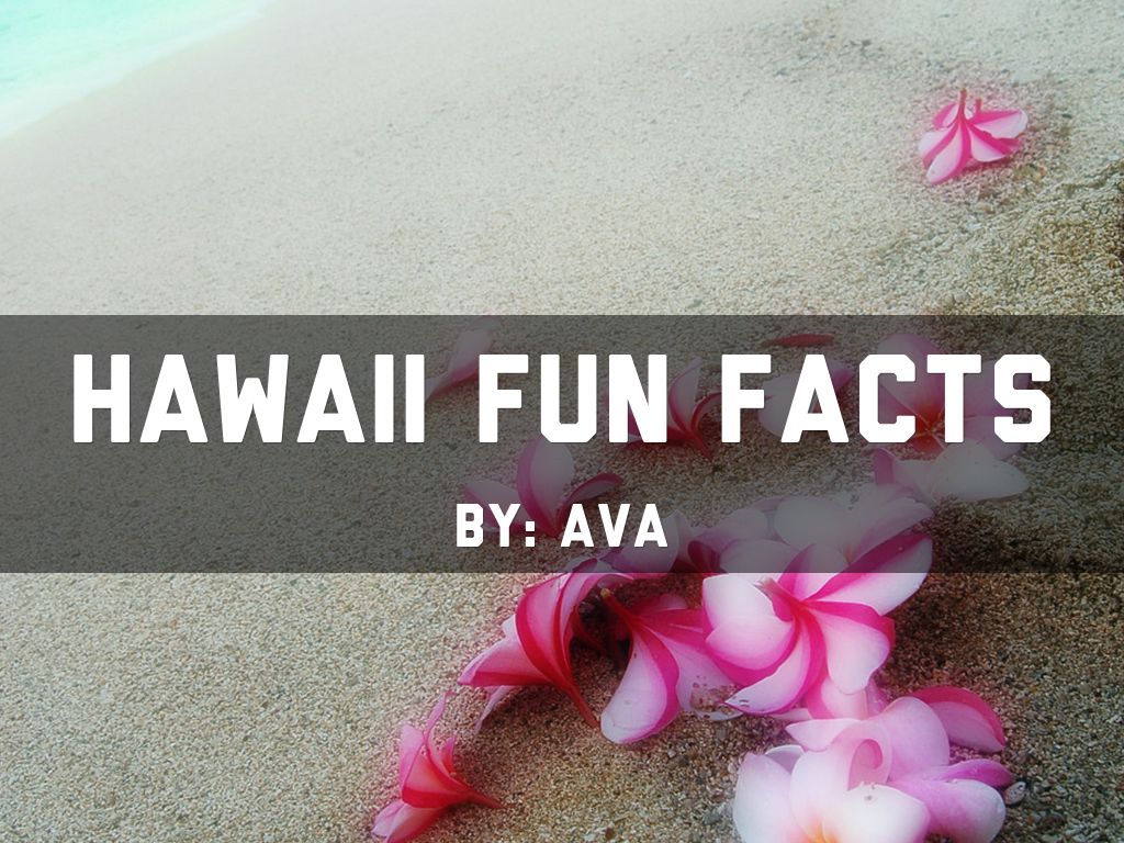 Hawaii Fun Facts by ag6083