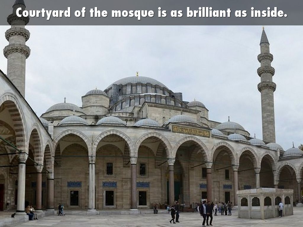 Features of a mosque picture