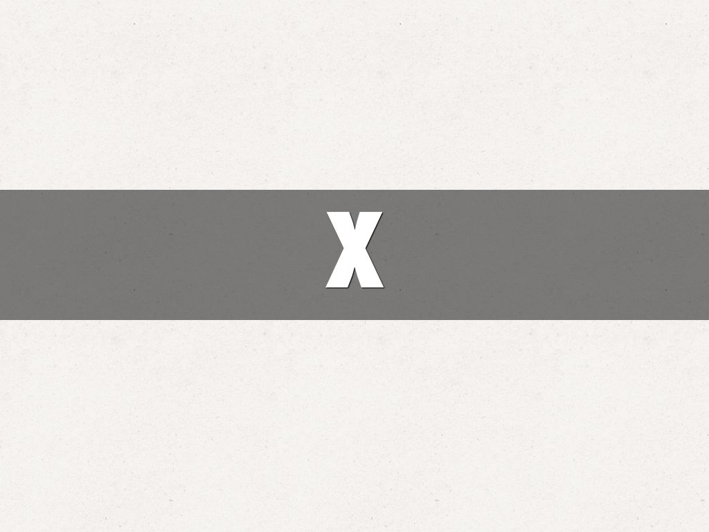 X