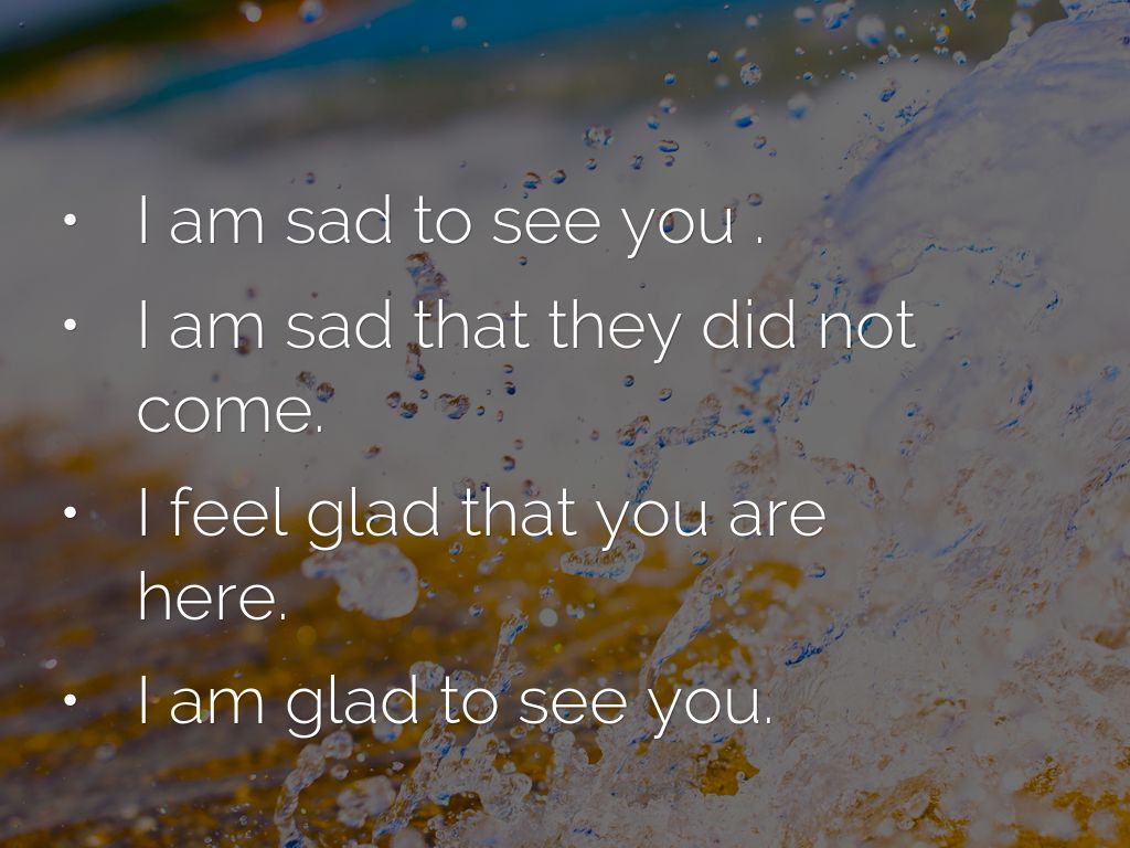 Expressing happiness and sadness by Hafniliana Siregar